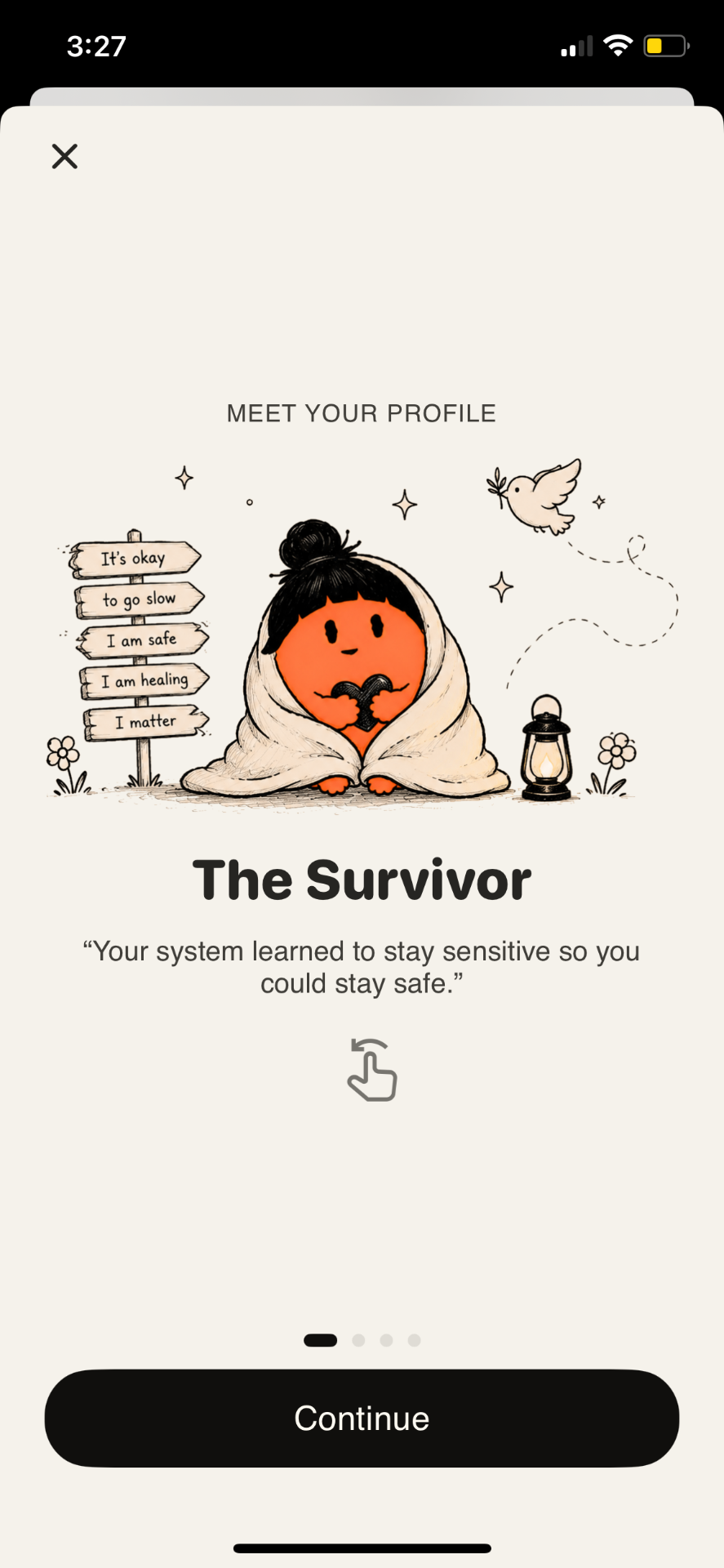 Huggers profile — The Survivor